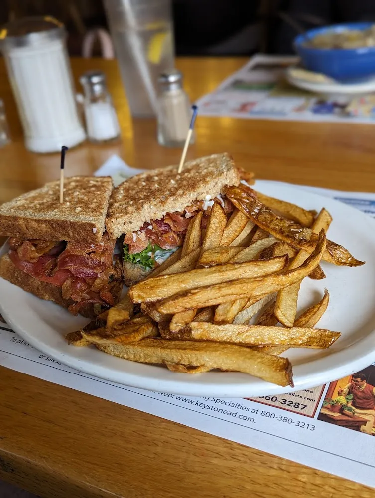 blt and Fresh Cut French Fries